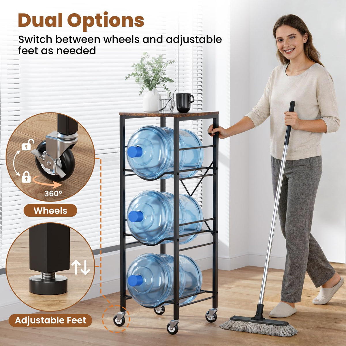 KIPHCA compact dimensions fit in kitchens, living rooms, and offices.