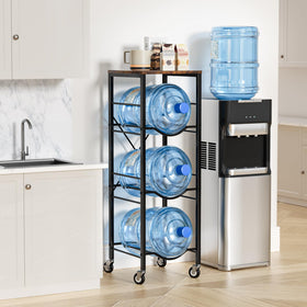 KIPHCA top board offers extra storage for small accessories like cups.
