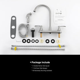 Kirlystone kitchen faucet ceramic disk cartridge for smooth operation