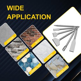 Kirphealy flat chisel for flat surfaces and mortar removal.