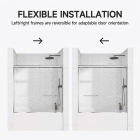 KisaTub bottom guide directs water back into the shower to minimize leaks.