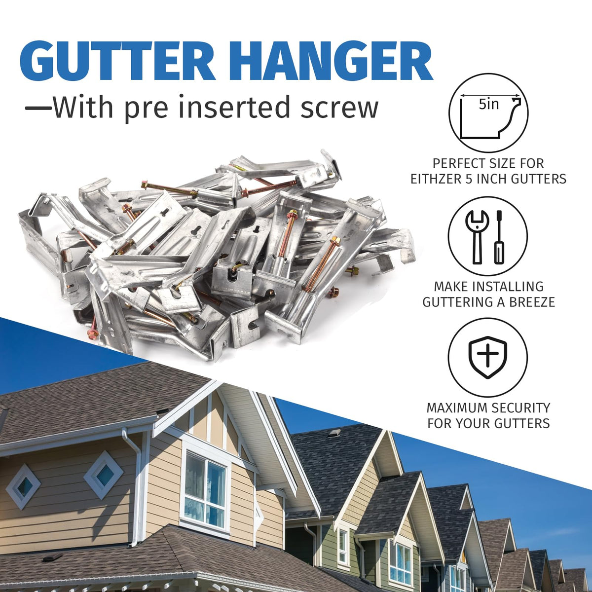 KishYa self-piercing screws assist fast and reliable installation.