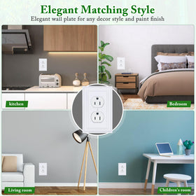 Kisrvopn eco-friendly wall plate supports sustainable home design