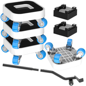 Kiss Core furniture dolly with 360° rotation wheels enables smooth movement of heavy furniture.