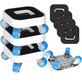 Kiss Core furniture movers with 1.25-inch wheels glide smoothly on hardwood floors
