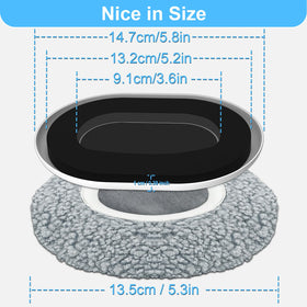 Kiss Core 2-in-1 kit slides on carpet and socks for hard floors