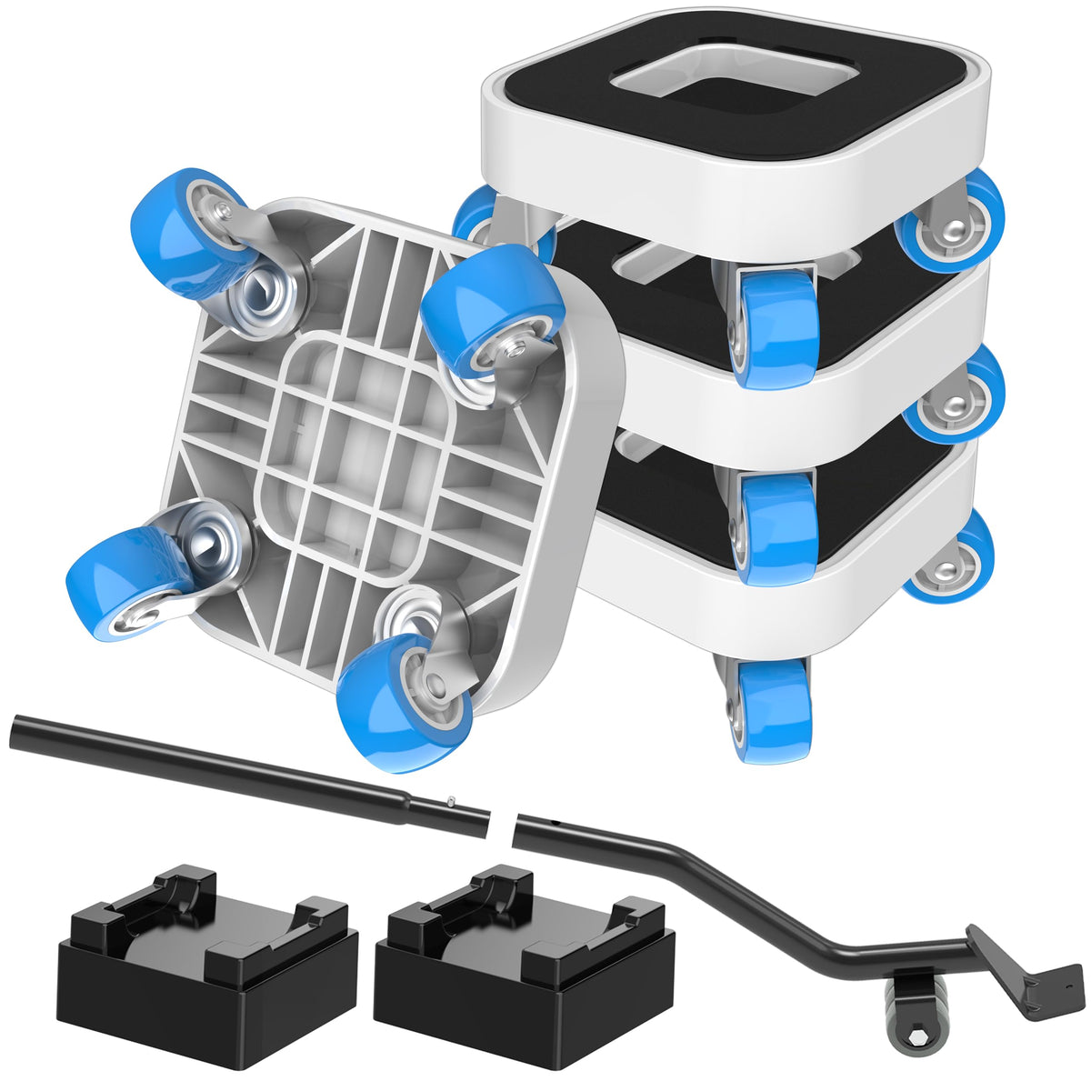 Kiss Core upgrade sliders with 360-degree wheels ease furniture repositioning
