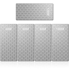 KITANIS diamond sharpening stone 400 grit for fast edge refreshment on kitchen knives.