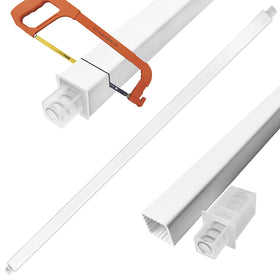 KitFit 24-inch towel bar cuttable for precise fit in a bathroom or kitchen.