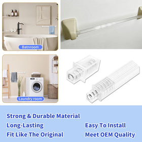 KitFit durable towel bar supports towels and robes daily.