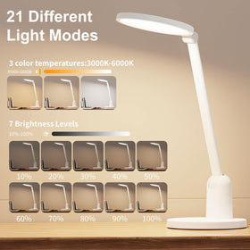 Kitloo desk lamp high-CRI rendering true colors for design and reading.