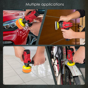 KITLUCK complete detailing kit with pads and accessories for home projects.