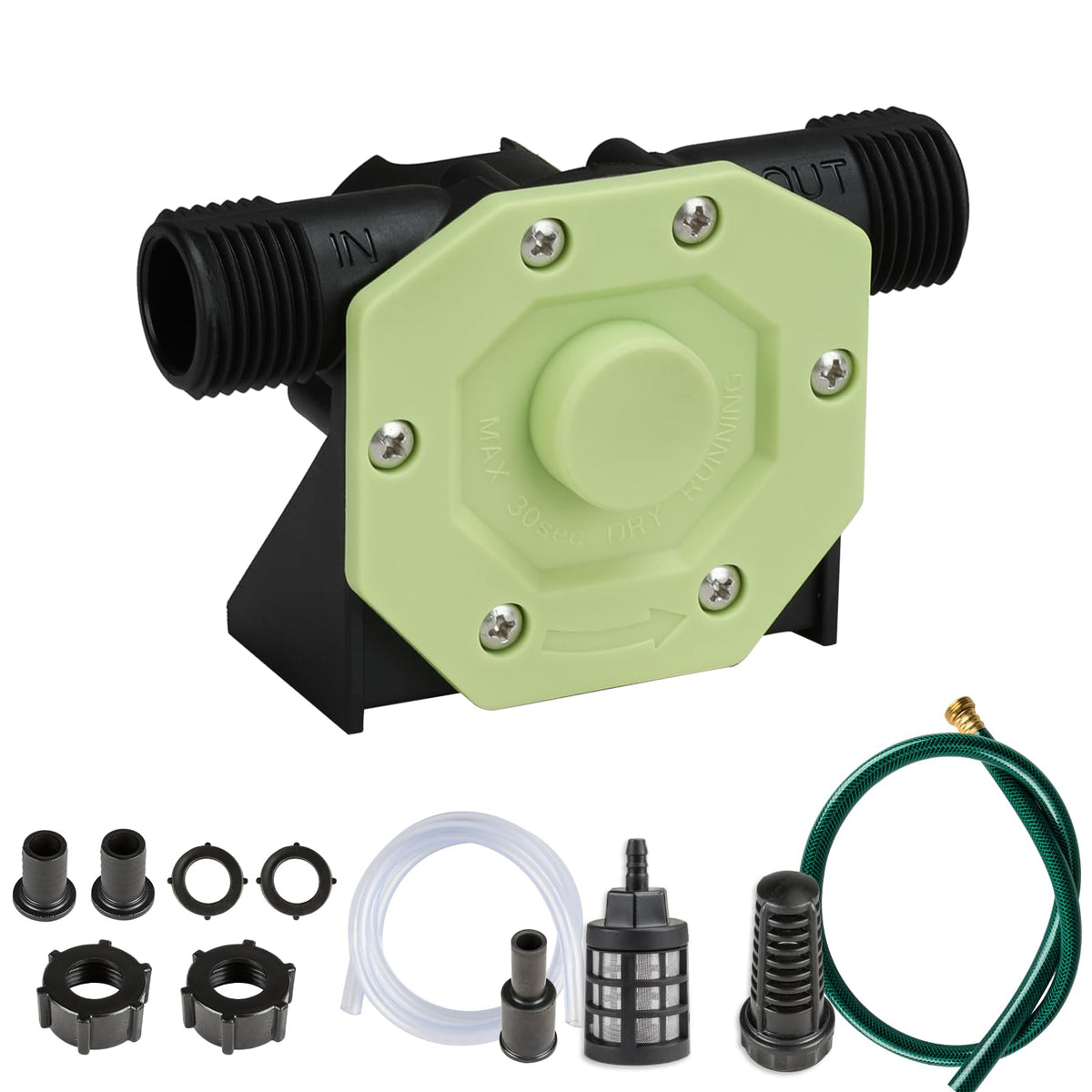 KITLUCK drill water transfer pump ready for fast water transfer