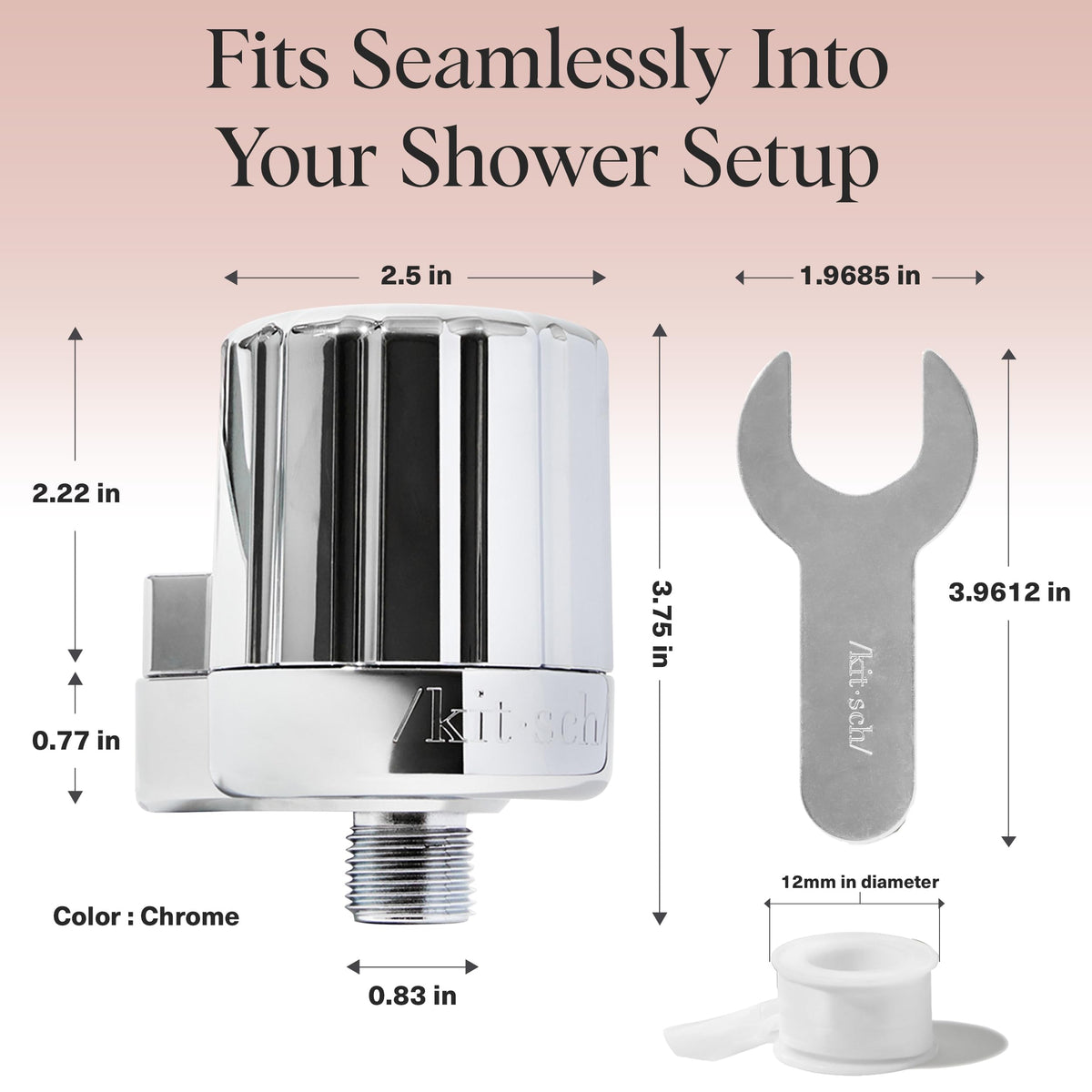 Kitsch shower upgrade delivering spa-like bathroom experience