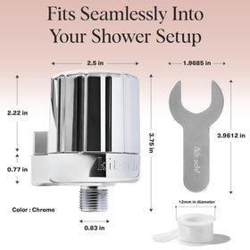 Kitsch shower upgrade delivering spa-like bathroom experience