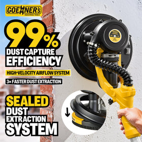 Kitvance sander with pure copper motor for consistent power