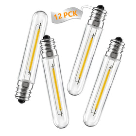 Kivonfa LED T13 dimmable bulb in warm 2700K for cozy home ambiance.