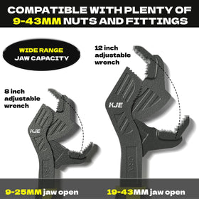 KJE canvas storage bag keeps wrenches organized for home projects