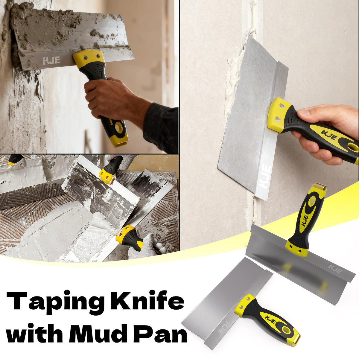 KJE 3-inch multi-tool for scraping, nail pulling, and can opening.