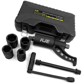 KJE heavy-duty torque multiplier wrench set in protective case for easy transport
