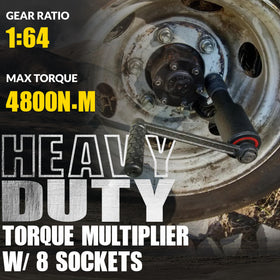 KJE torque multiplier rocker handle with textured grip for better control