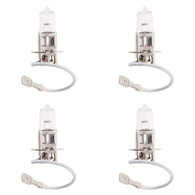 K JINGKELAI H3 halogen bulb pack provides warm white glow for fog lights