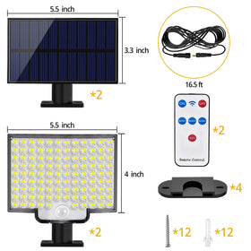 Bright 3000lm output covers up to 500 sq ft for safe outdoor spaces.