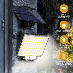 IP65 weatherproof design keeps the solar lights reliable in rain and heat.