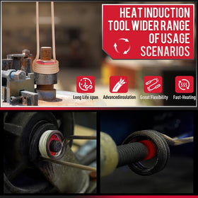 KKSEVENS handheld heater is compact and portable