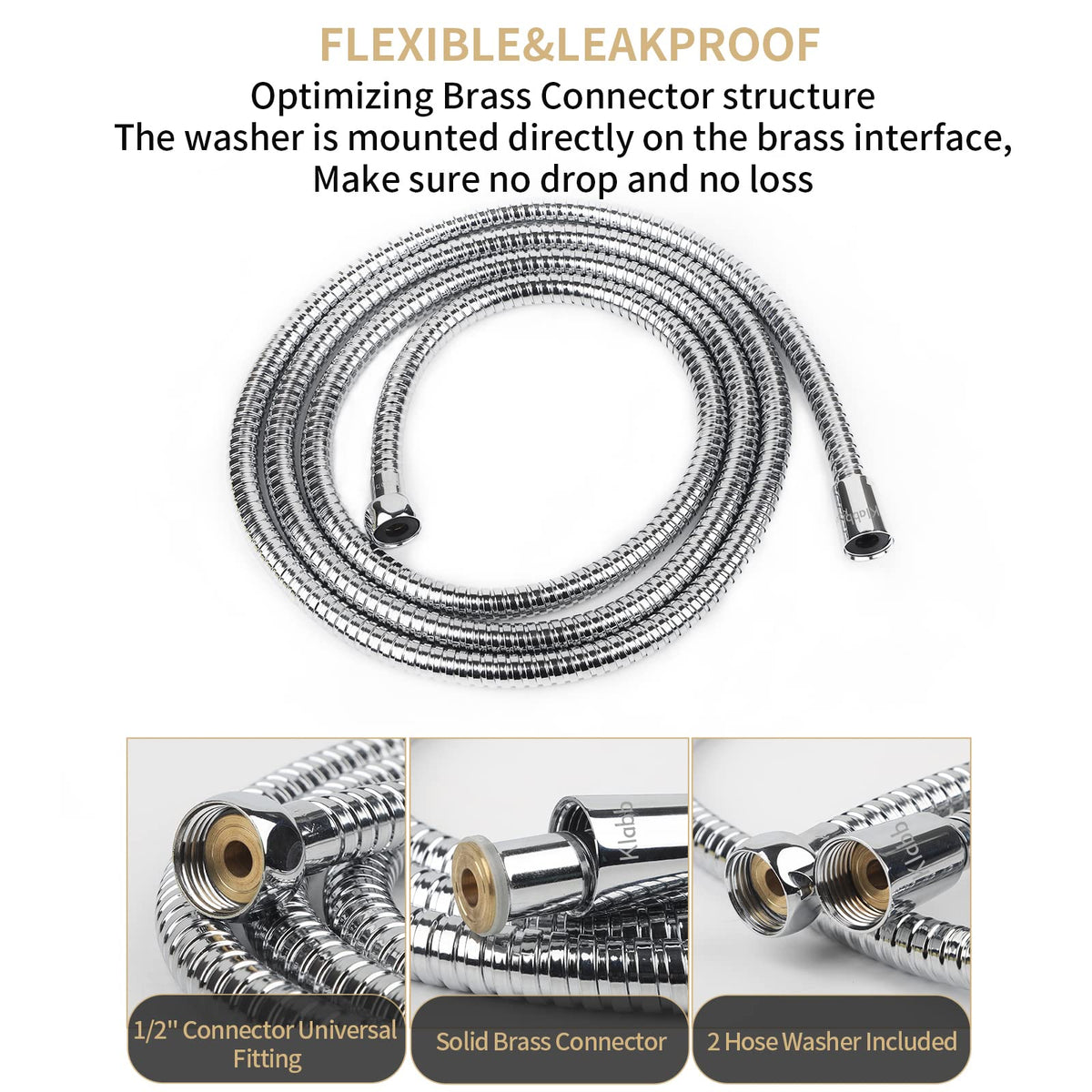 Klabb easy, tool-free installation by hand for replacement upgrades.