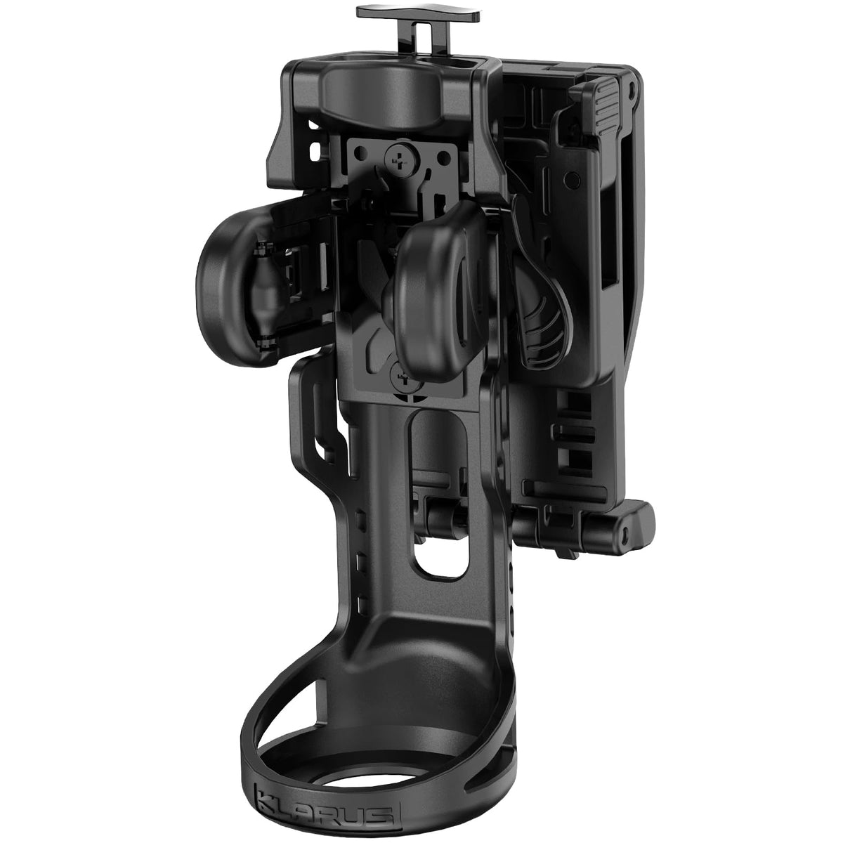 Klarus AH3 holster with 360 rotation for flexible flashlight orientation.