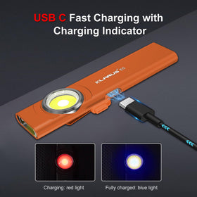Klarus E5 USB-C charging enables quick recharges on the go
