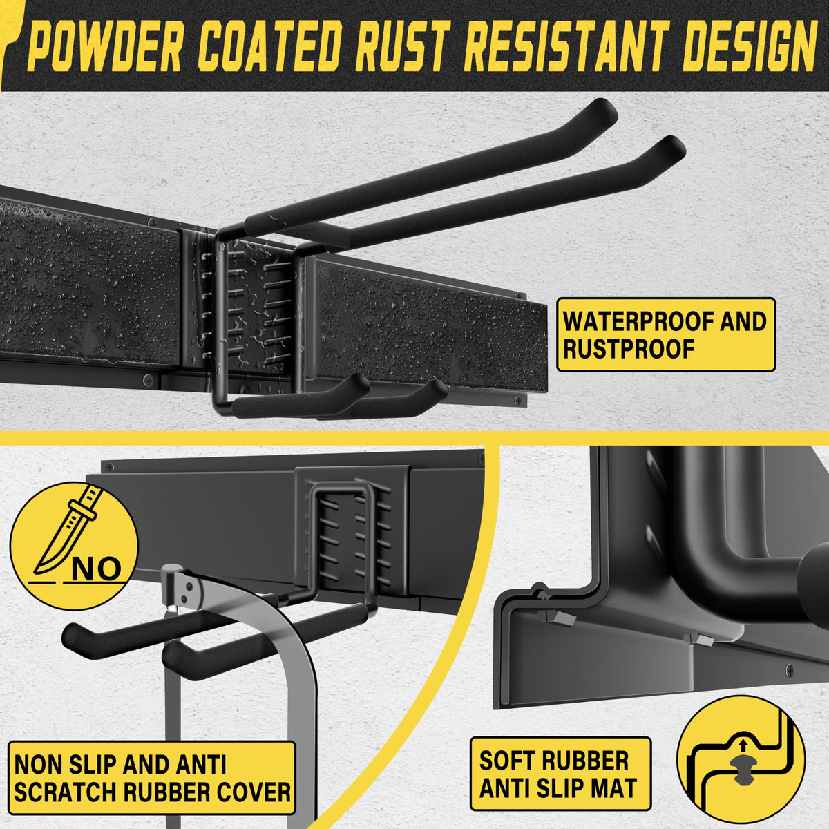 klasit easy-installation design enables quick DIY setup.