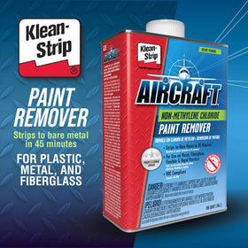 KLEAN-STRIP removes epoxies, lacquers, and urethanes for a smooth base