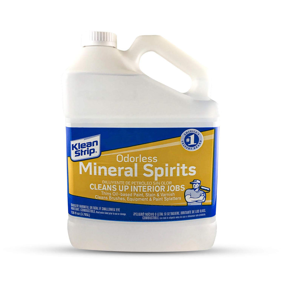KLEAN-STRIP Odorless Mineral Spirits cleanup of spills and tools