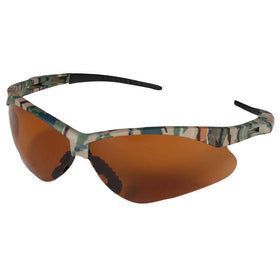 Lightweight Kleenguard Nemesis design with soft temples for comfortable wear.