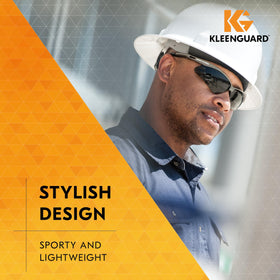 KleenGuard Nemesis neck cord keeps glasses secure and ready
