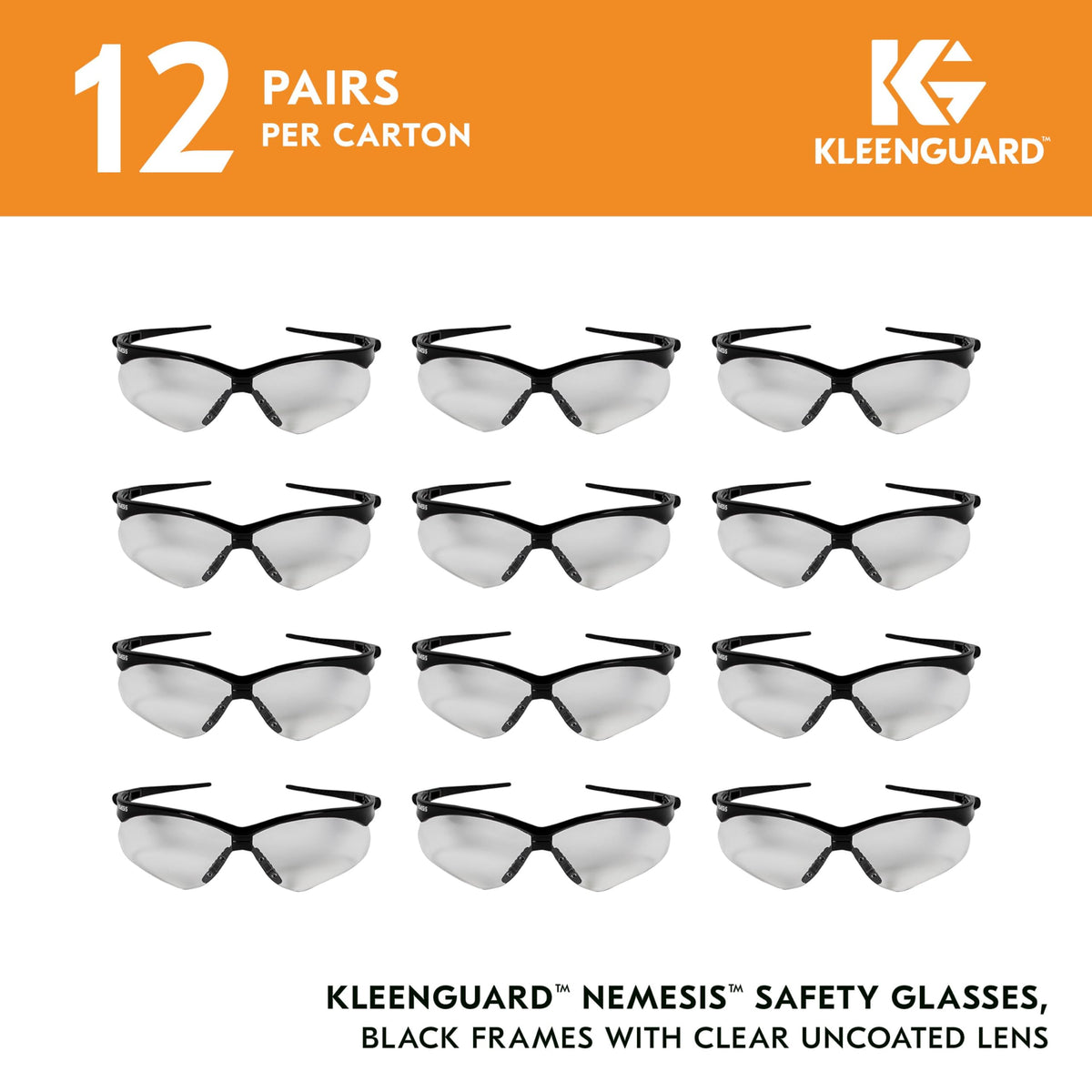KleenGuard Nemesis with FLEX-DRY nose piece channels sweat to prevent slippage