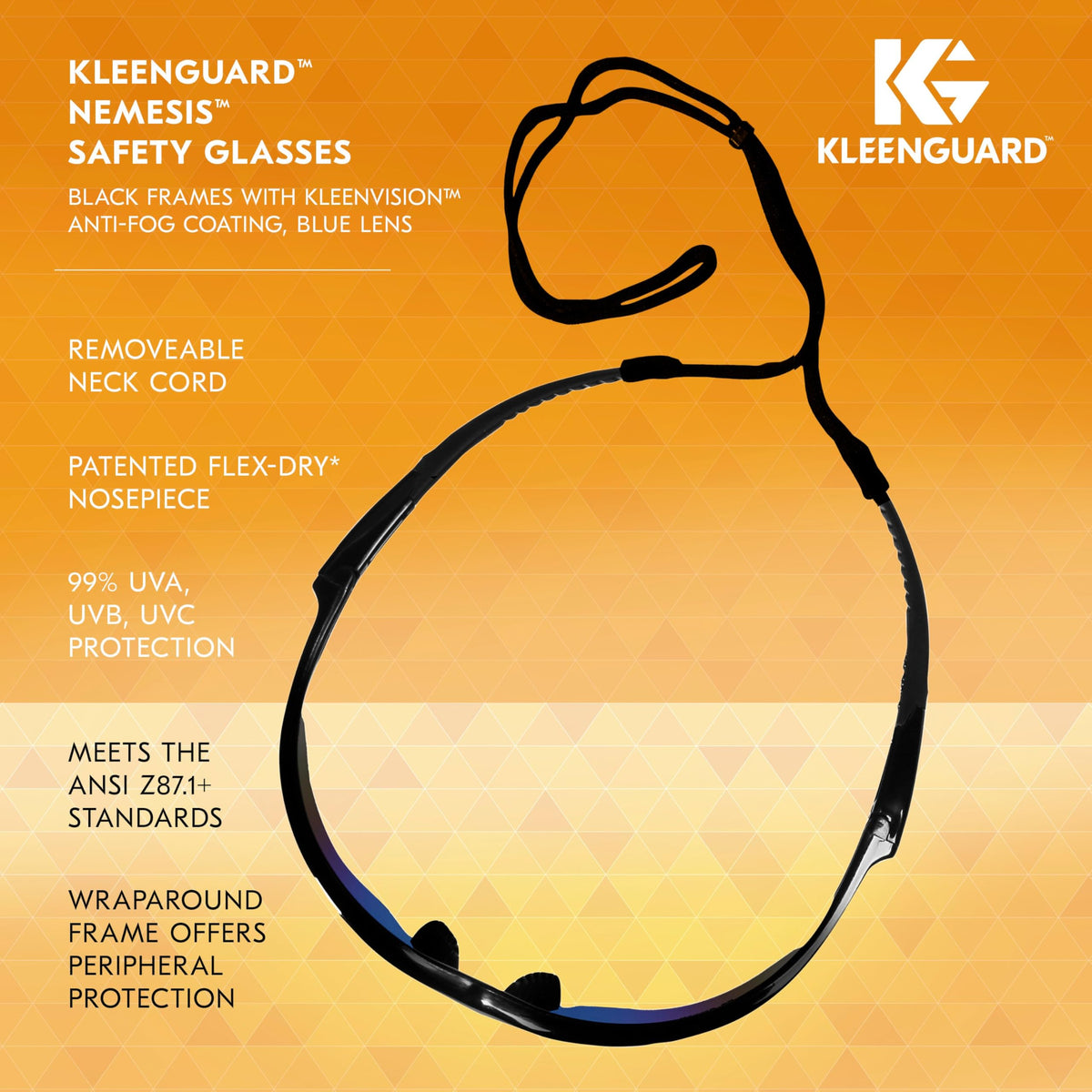 KLEENGUARD Nemesis packaging highlights The RightCycle recycling program.