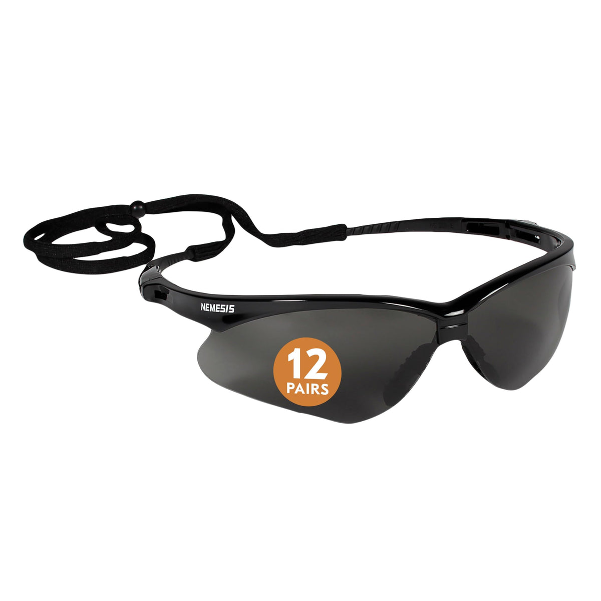 KleenGuard Nemesis safety glasses with anti-fog coating for clear vision in challenging work settings.