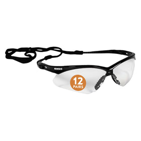 KleenGuard Nemesis safety glasses with anti-fog coating for clear, fog-free vision
