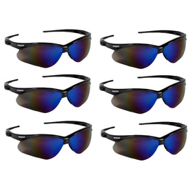 KleenGuard Nemesis safety glasses with black frame for all-day work wear
