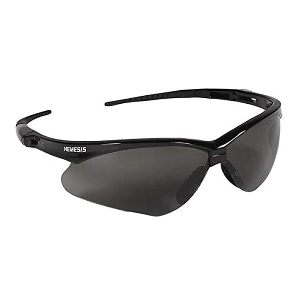 KLEENGUARD Nemesis safety glasses front view showing comfortable frame and anti-fog coating