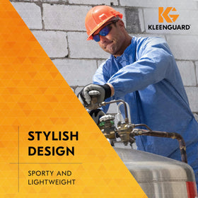 KLEENGUARD Nemesis features sweat channels to keep eyes clear.