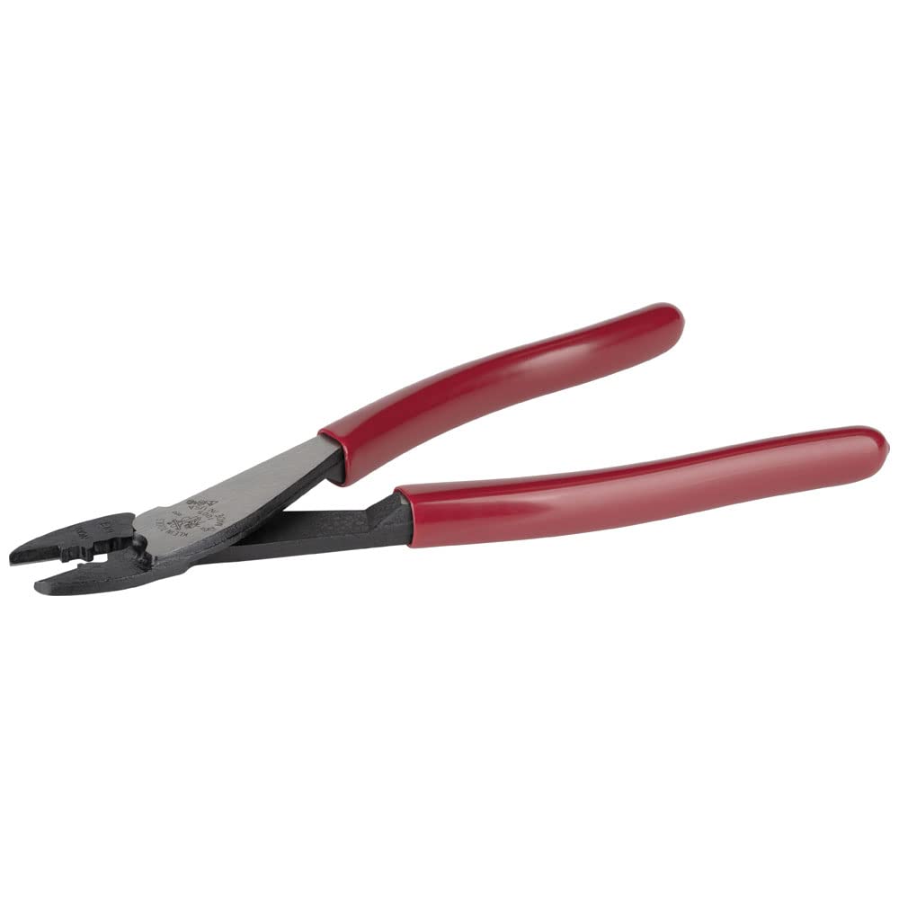 Klein Tools 1005 crimp-die marked for insulated and non-insulated terminals