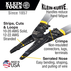 Klein Tools 1009 side view shows reinforced head for reliable leverage during tasks