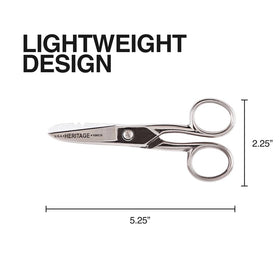 Klein Tools 100CS tempered steel blade offers long life.