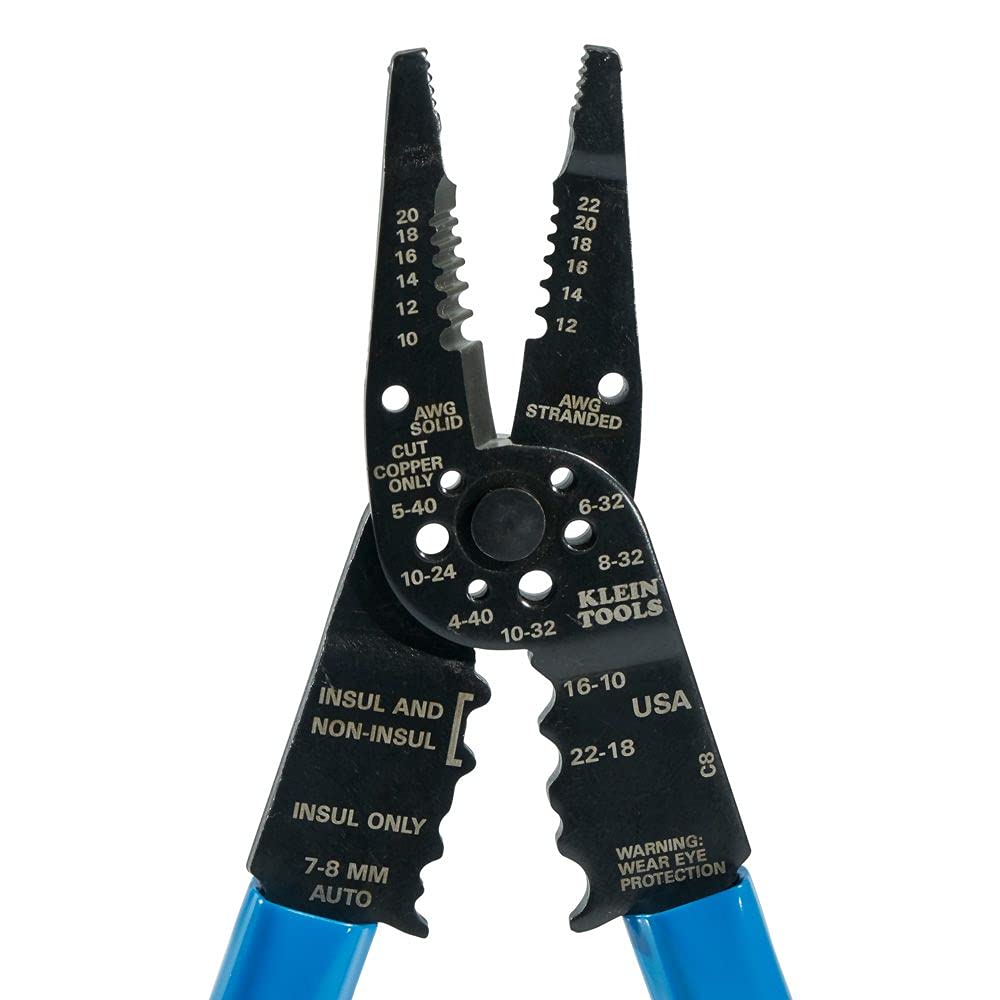 Klein Tools 1010 ideal for electricians handling wires and terminals.