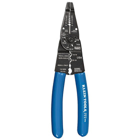 Klein Tools 1010 long-nose tool with front-cut jaws for tight spaces.