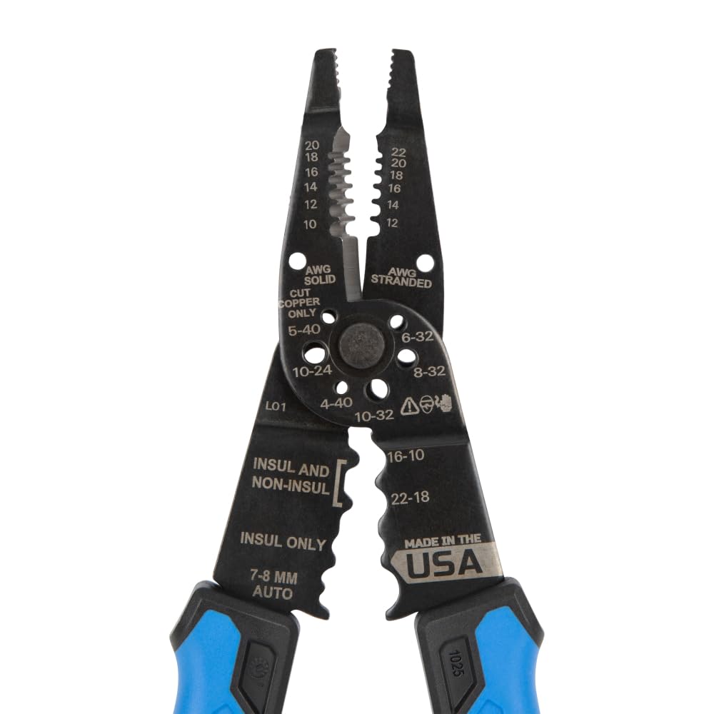 Klein Tools 1025 Made in USA highlights premium craftsmanship and durability.
